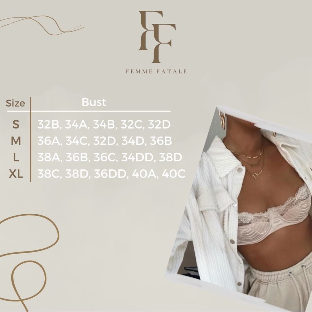Sexy Lace Babydoll Lingerie Set - Picture 6 of 6